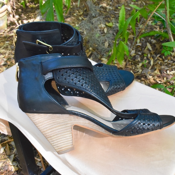 Vince Camuto Shoes - Vince Camuto Open Toe Ankle Strap heel bootie